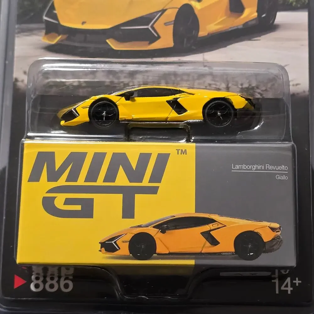 Lamborghini Revuelto Giallo Yellow Mini GT #886 1:64